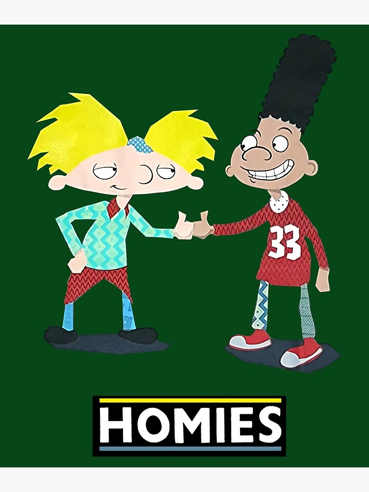 "Nickelodeon Hey Arnold" Poster For Sale By DeerArtStore | Redbubble