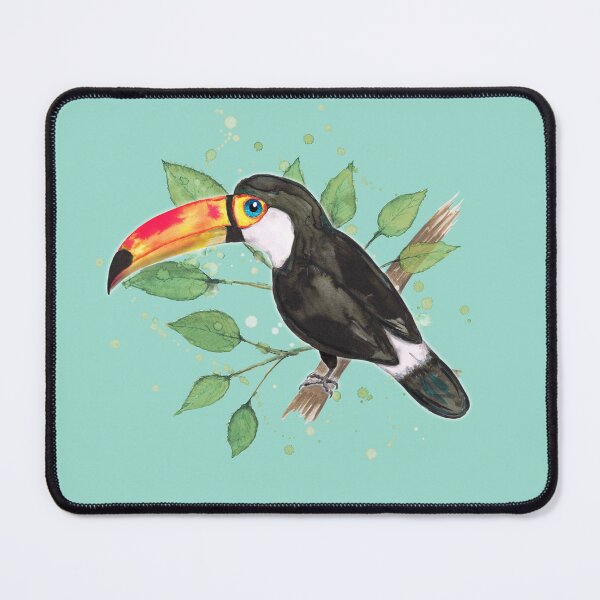 Item preview, Toco toucan watercolor painting designed and sold by Bwiselizzy.