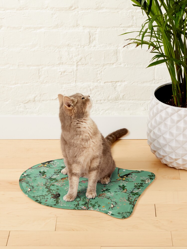 Alternate view of Monkey World Green Pet Mat