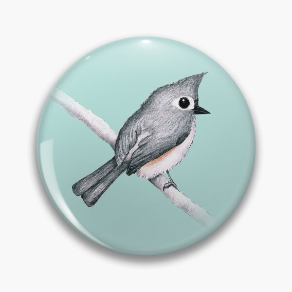 Item preview, Tufted titmouse designed and sold by Bwiselizzy.