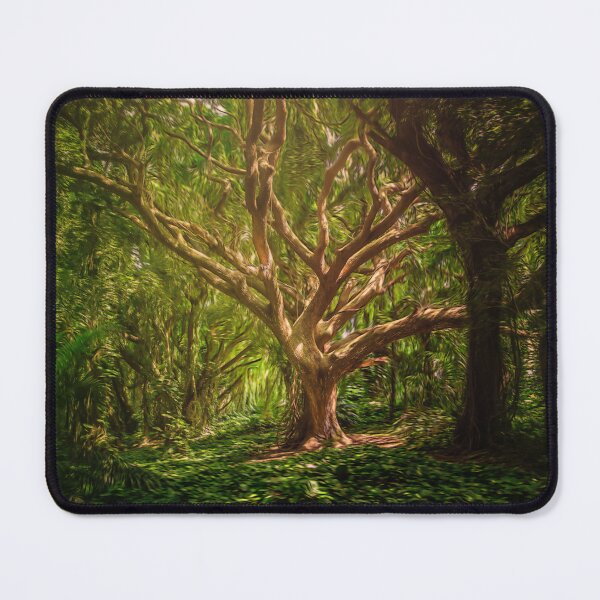 Item preview, Forest Trees Mystical Green Dreamy designed and sold by livianasgifts.