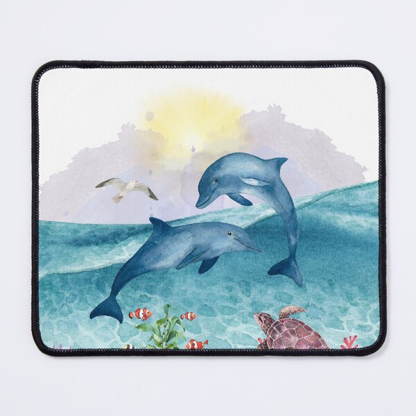 Item preview, Blue Dolphin Ocean Fantasy designed and sold by whitedove457.
