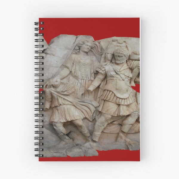 Item preview, Aineas’ Flight From Troy Aphrodisias Sebastion Relief Vector Art designed and sold by taiche.