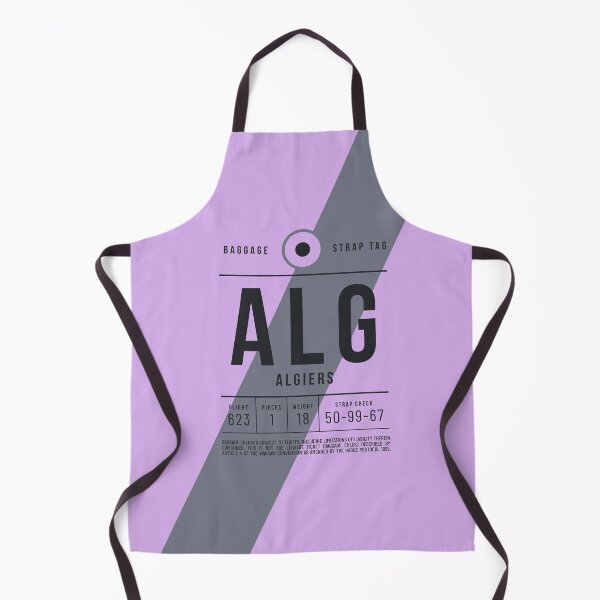 Item preview, Luggage Tag E - ALG Algiers Algeria designed and sold by VoodooCircus.