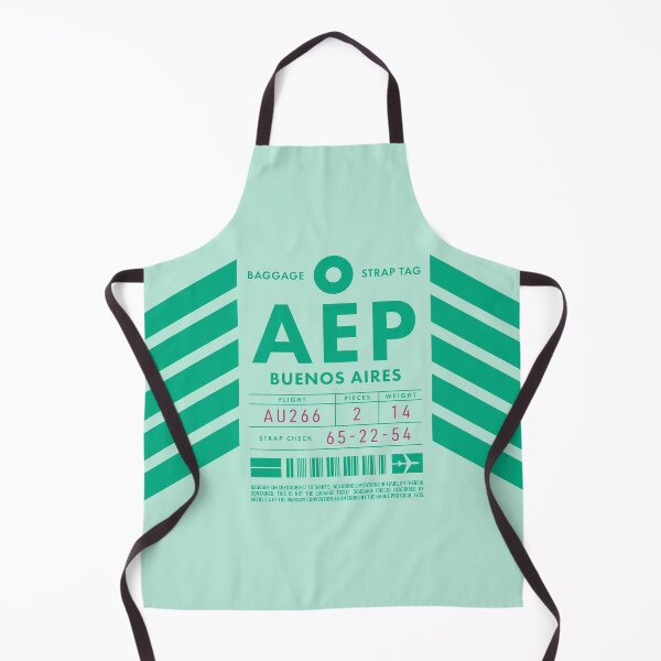 Item preview, Luggage Tag D - AEP Buenos Aires Argentina designed and sold by VoodooCircus.