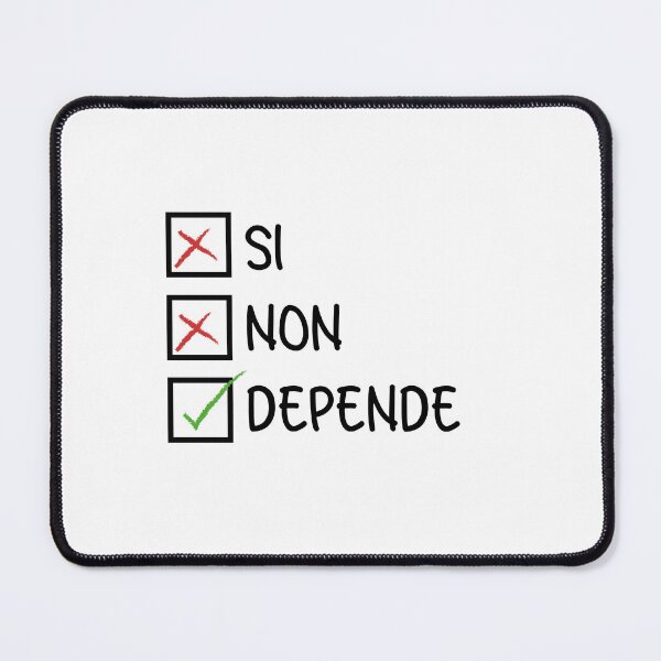 Item preview, Yes, non, it depends designed and sold by Galitenda.