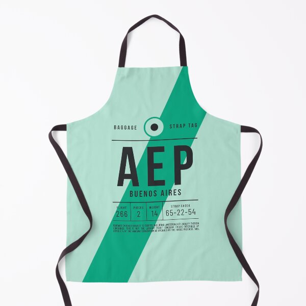 Item preview, Luggage Tag E - AEP Buenos Aires Argentina designed and sold by VoodooCircus.