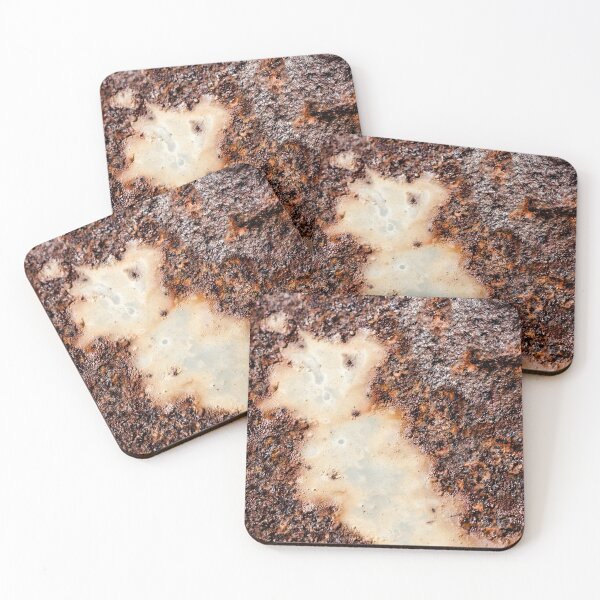 Item preview, Cool brown rusty metal texture dirty rust damage decay abstract designed and sold by PLdesign.