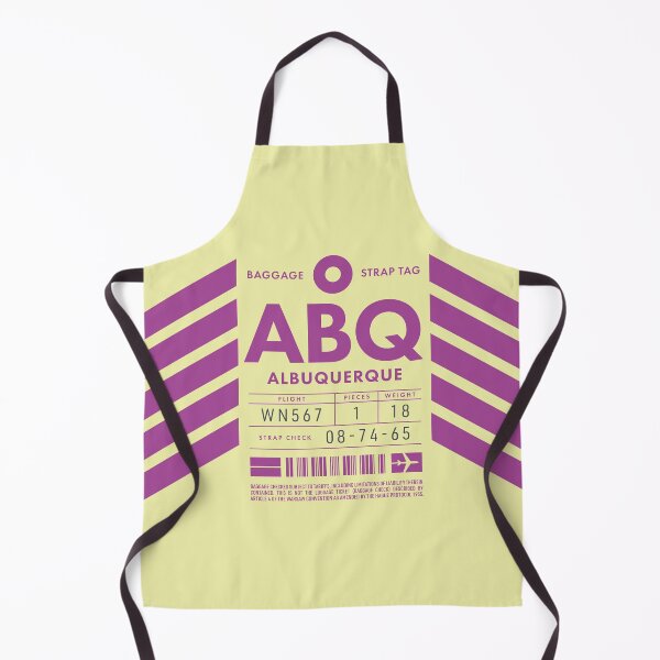 Item preview, Luggage Tag D - ABQ Albuquerque New Mexico USA designed and sold by VoodooCircus.