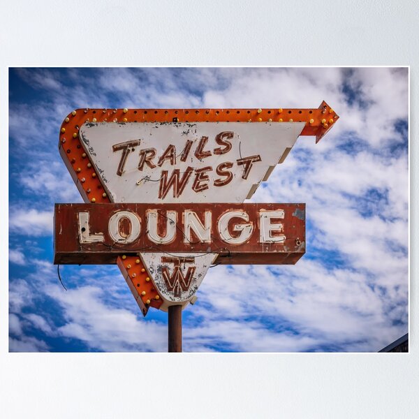 Item preview, Trails West Sign designed and sold by Enzwell.