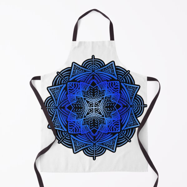 Item preview, Blue Radial Mandala designed and sold by Cooper Lynn Designs.