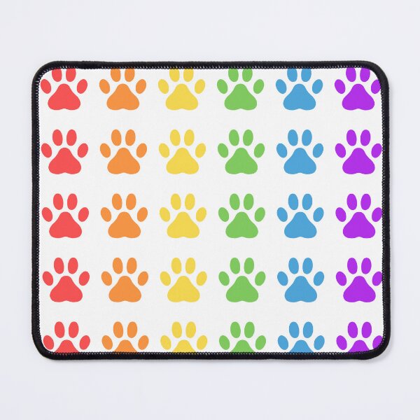 Item preview, Rainbow Paw Prints designed and sold by kattvalk.