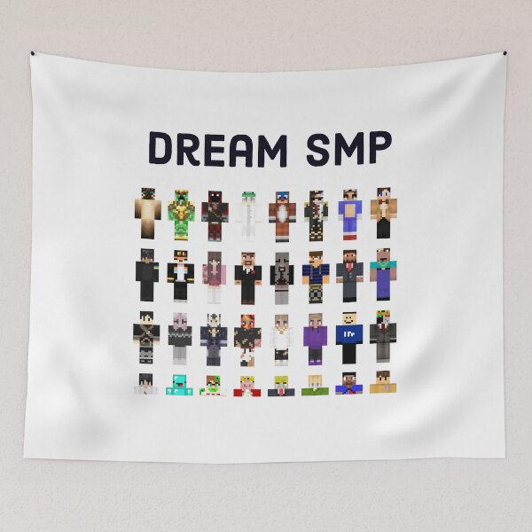 Item preview, dream smp all members minecraft  designed and sold by bestizeyy.