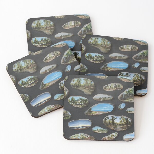 Item preview, Pebble Landscapes Painting designed and sold by Morgan Jenkins.
