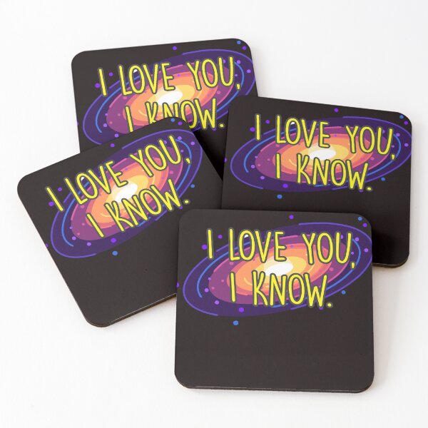 Item preview, I love you, I know designed and sold by rafaelwolf.