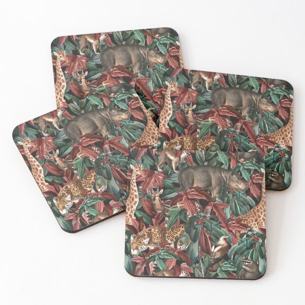 Item preview, '' Hippos Giraffes and cheetahs, designed and sold by MARYMAXMAC.