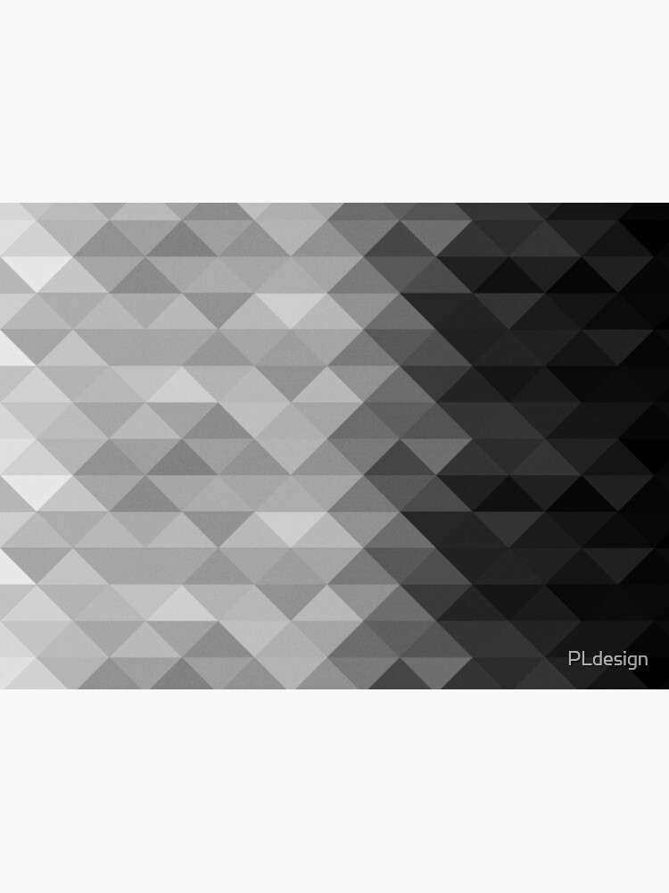 Grayscale triangle geometric squares pattern by PLdesign