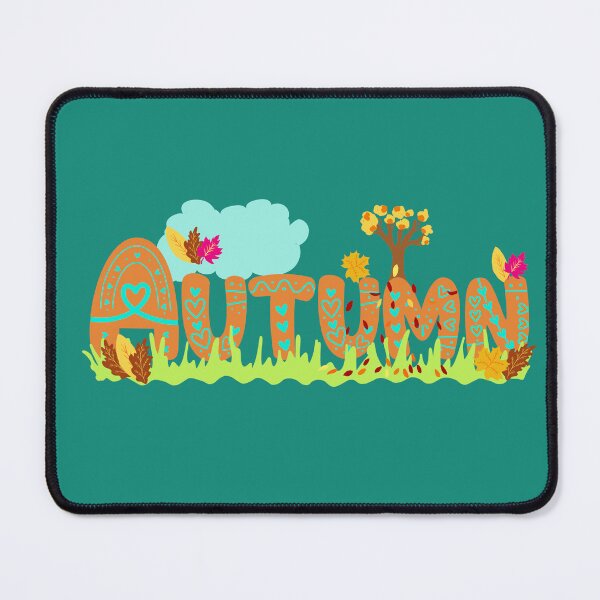 Item preview, Autumn typography/ autumn season art designed and sold by A Sweet Fragrance Art.