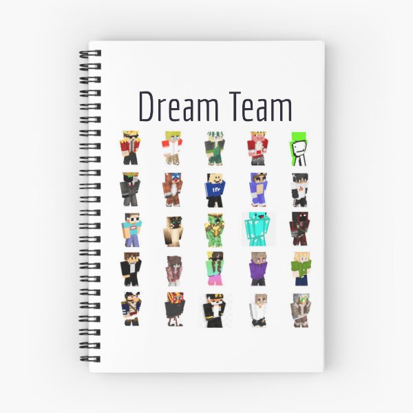 Item preview, dream team minecraft skins designed and sold by bestizeyy.
