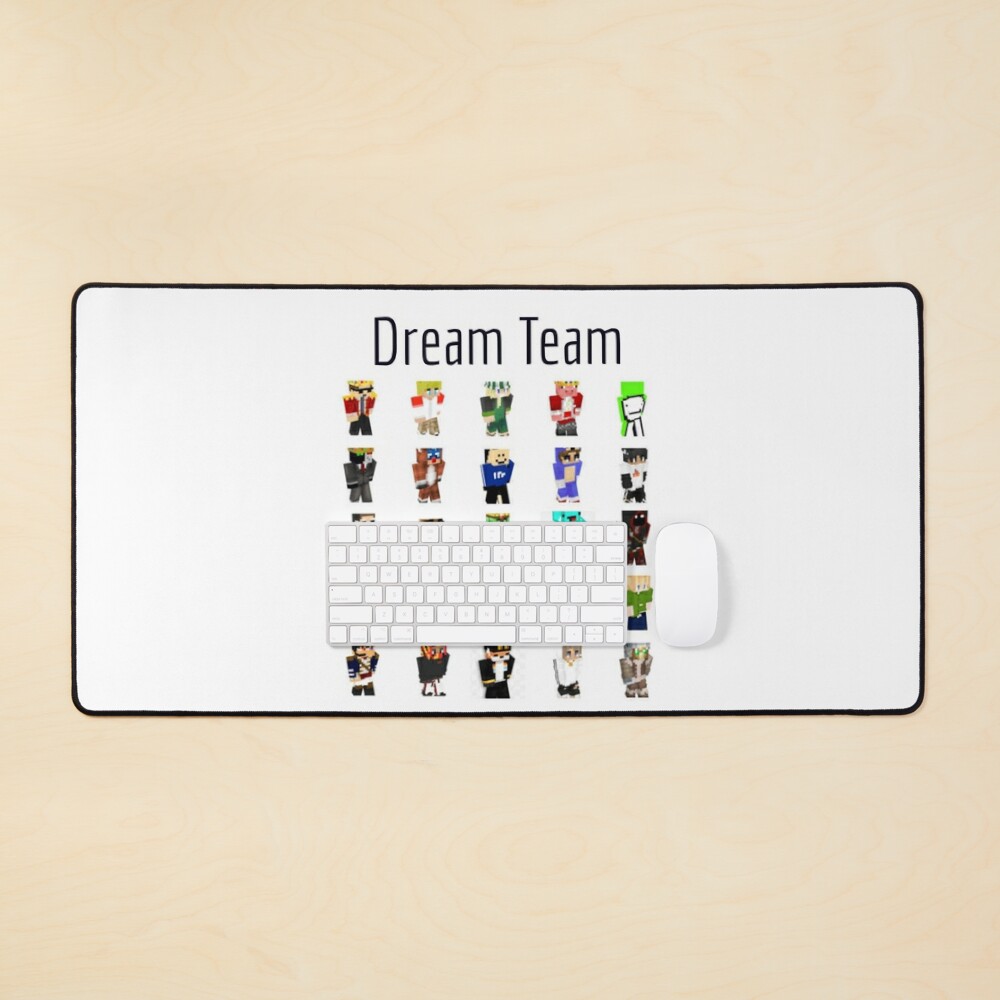 dream team minecraft skins Sticker for Sale by bestizeyy