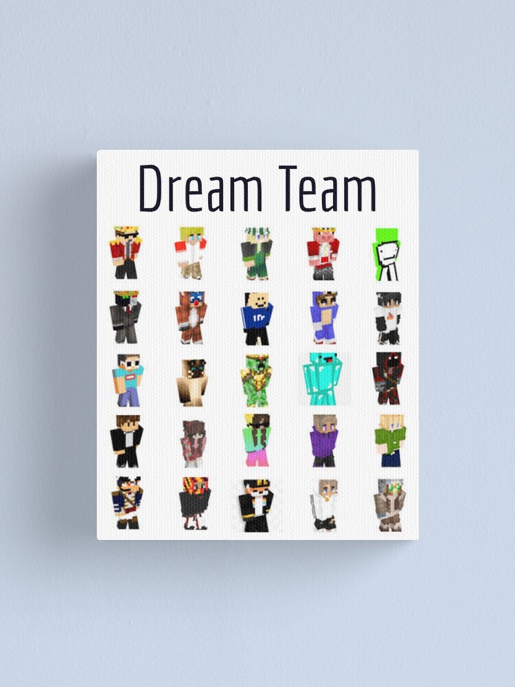 DREAM SMP Skin Print Custom Minecraft Skin Print Print 