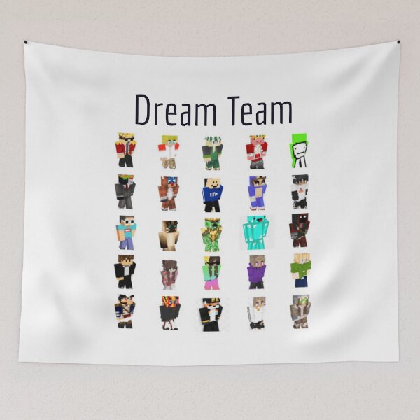 Item preview, dream team minecraft skins designed and sold by bestizeyy.