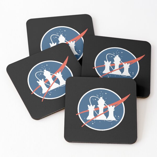 Item preview, Chess pieces in space designed and sold by 2djazz.