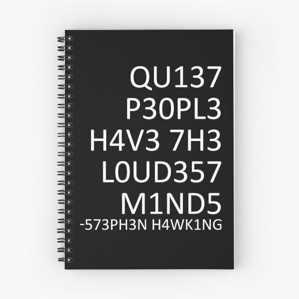 Item preview, Loudest minds... (Stephen Hawking) designed and sold by medulla9324.
