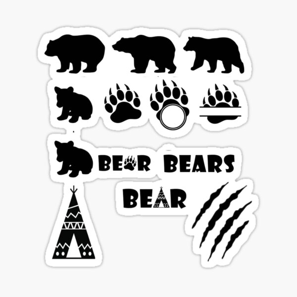 Bears SVG Cut Files, Chicago Bears Logo Bears Clipart Bundle - Inspire  Uplift