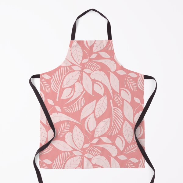 Item preview, Peach Colors Scandi Style Leaves Seamless Pattern designed and sold by humnoo.