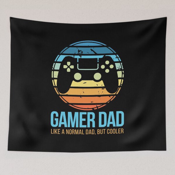 Item preview, Gamer Dad Vintage Sunset designed and sold by LucyGraphics.