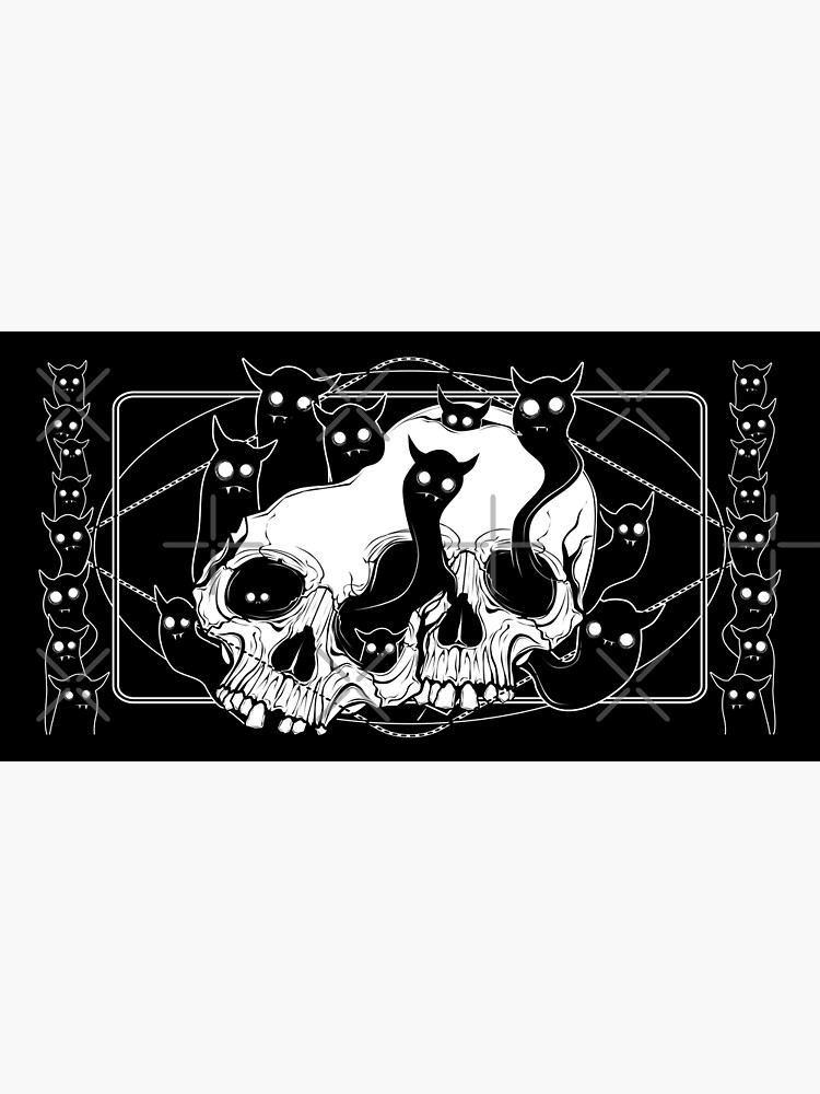 Thumbnail 5 of 5, Mouse Pad, Inner Demons / Not Alone designed and sold by VonKowen.