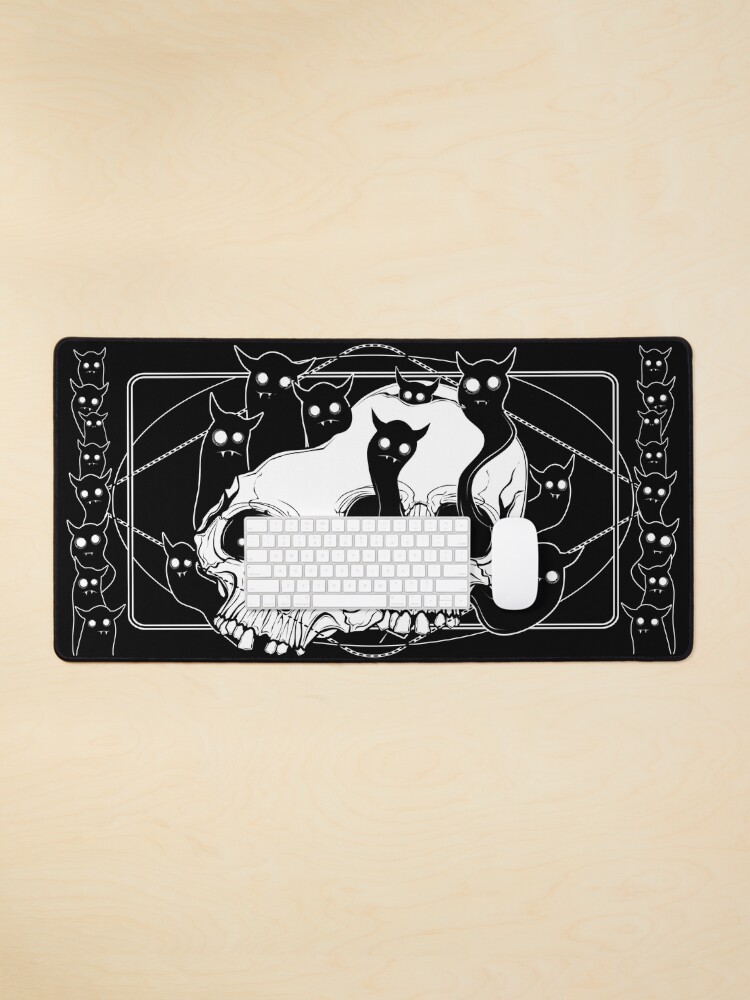 Thumbnail 1 of 5, Mouse Pad, Inner Demons / Not Alone designed and sold by VonKowen.