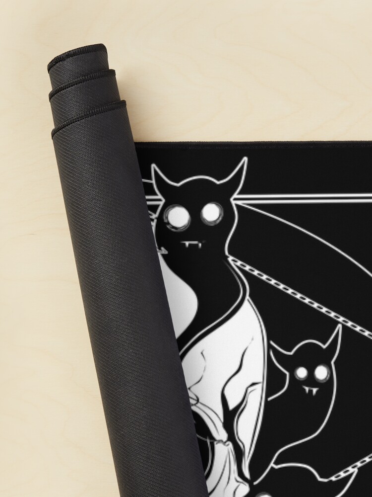 Thumbnail 2 of 5, Mouse Pad, Inner Demons / Not Alone designed and sold by VonKowen.