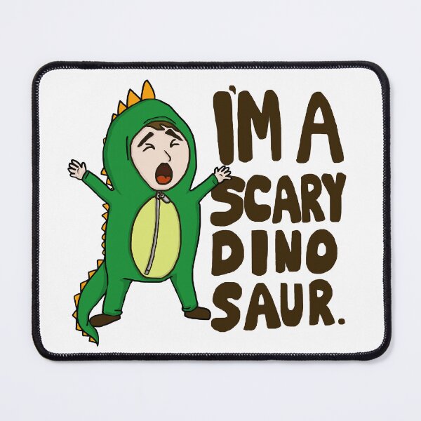 Item preview, I'm A Scary Dinosaur designed and sold by rubblepubble.