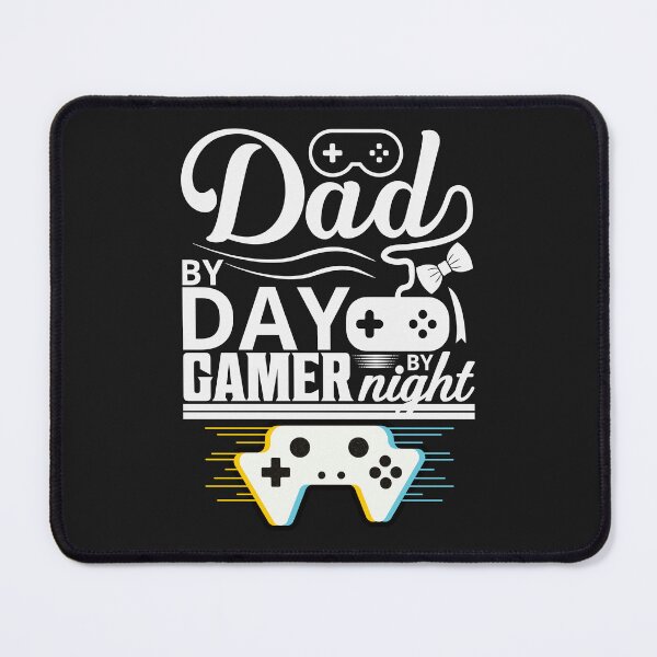 Item preview, Dad by day gamer by night Funny Gaming Quote designed and sold by VichallanStudio.