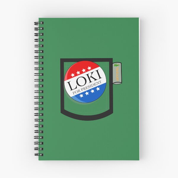 Item preview, Loki For President Button Pocket designed and sold by TheCaptainPan.