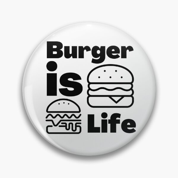 Artikelvorschau, Burger is Life Nationaler Tag des Hamburgers Schöne Designs bezogen auf den Nationalen Tag des Hamburgers entworfen und verkauft von byskillbytalent.