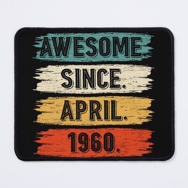 Item preview, 62 Years Old Gifts Awesome Since April 1960 62nd Birthday designed and sold by MoHaCo.