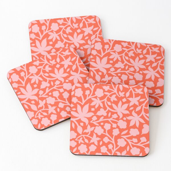 Item preview, Orange and peach summer floral designed and sold by Ali-P222.