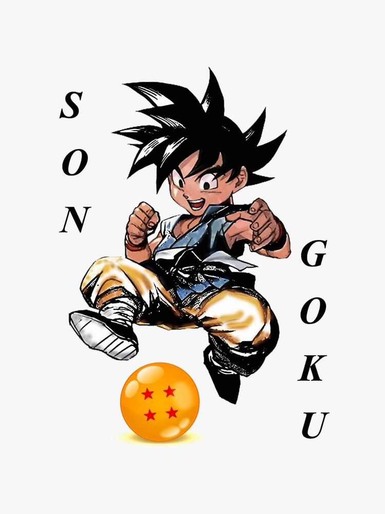 SON GOKU DRAGON BALL Z70.png Poster for Sale by LucioFriesq