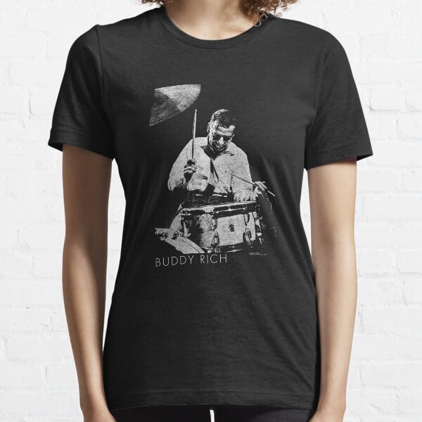 Vintage 1999 Buddy Rich  Gene Krupa Louie Bellson Neril Peart Essential T-Shirt