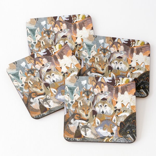 Item preview, Wolves oclock Time to Wolf card designed and sold by belettelepink.