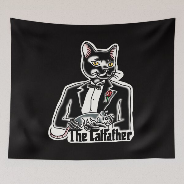 Item preview, The Catfather designed and sold by rafaelwolf.