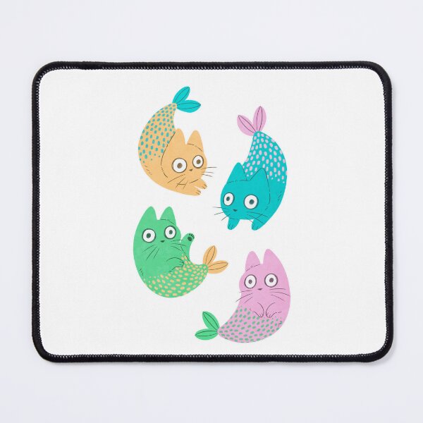 Item preview, Pastel Purrmaids designed and sold by kattvalk.