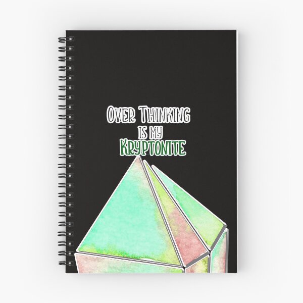 Item preview, Overthinking is my Kryptonite designed and sold by FamilyCurios.