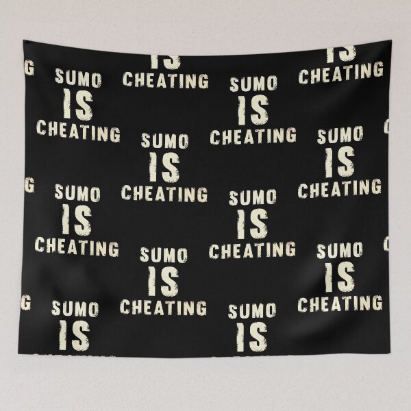 Item preview, Sumo is cheating deadlifting bodybuilding designed and sold by Captain-Jackson.