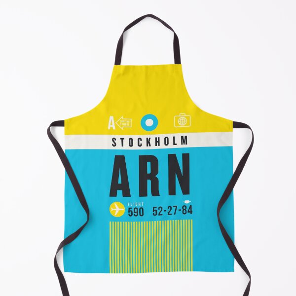 Item preview, Luggage Tag A - ARN Stockholm Sweden designed and sold by VoodooCircus.