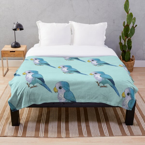 Aperçu de l'œuvre Perroquet bleu très mignon créée et vendue par Bwiselizzy.