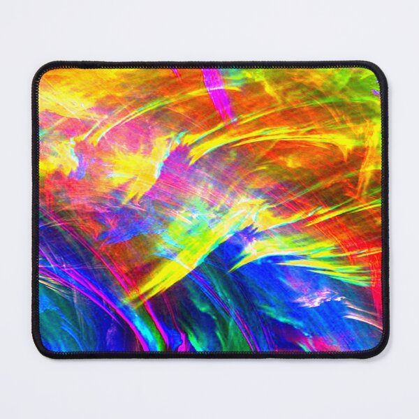 Item preview, Rainbow Abstract Art Vibrant Colorful designed and sold by mwagie.